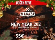Restoran Magaza doček Nove godine 2025 Beograd