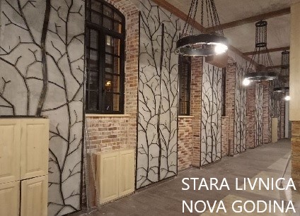 Restoran Stara Livnica doček Nove godine 2025 Beograd