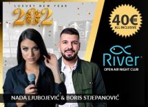 Splav River doček Nove godine 2025 Beograd