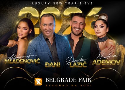 Belgrade Fair doček Nove godine 2026