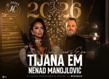 As Lazić doček Nove godine 2026 Beograd