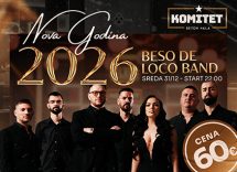 Klub Komitet doček Nove godine 2026 Beograd