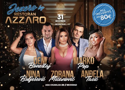 Jezero by Azzaro Nova godina 2026 Zorana Mićanović