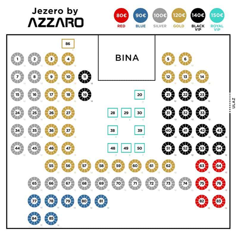 Jezero by Azzaro Nova godina 2026 Zorana Mićanović