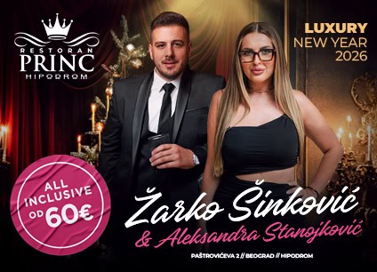 Restoran Princ hipodrom docek Nove godine 2026 Beograd
