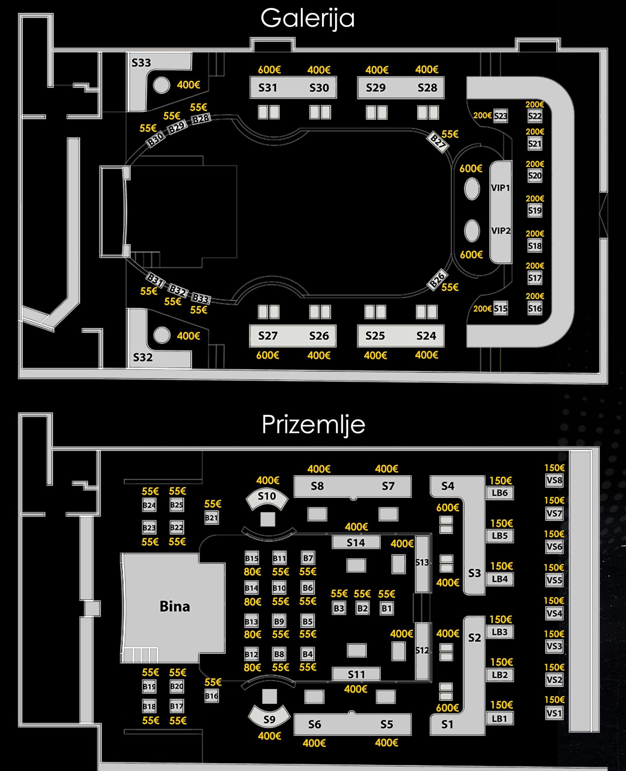 Klub X.O doček Nove godine 2026 Beograd